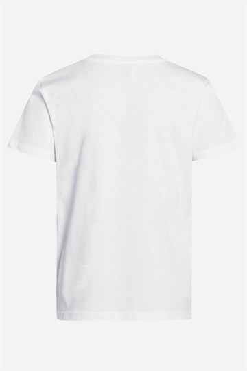 Mads Nørgaard T-shirt - Ekologisk Thorlino - Vit